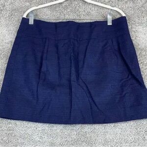 J Crew Navy Blue Sz 4 Ladies Mini Skirt